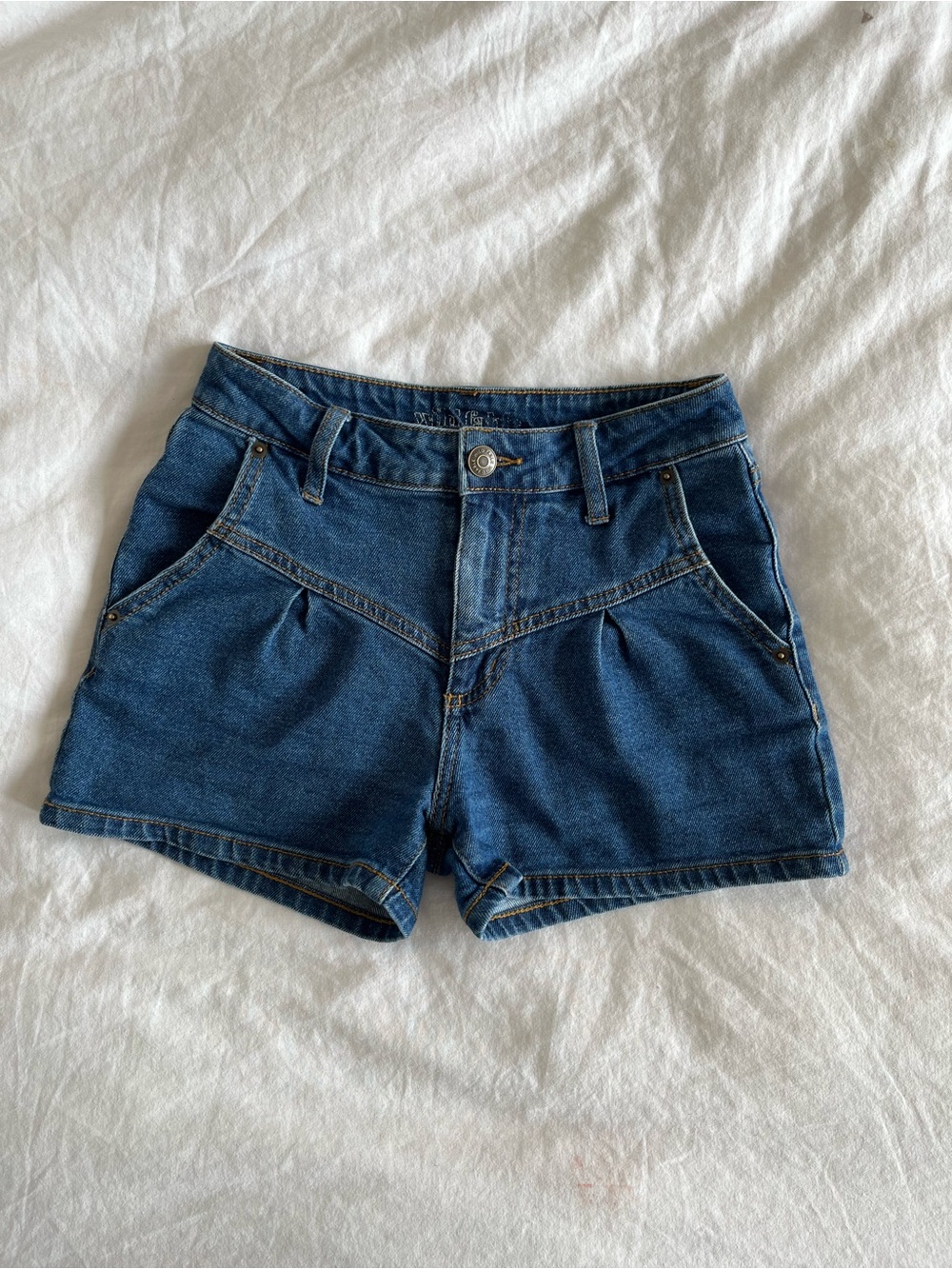 wild fable Dark Blue Denim Jean Shorts